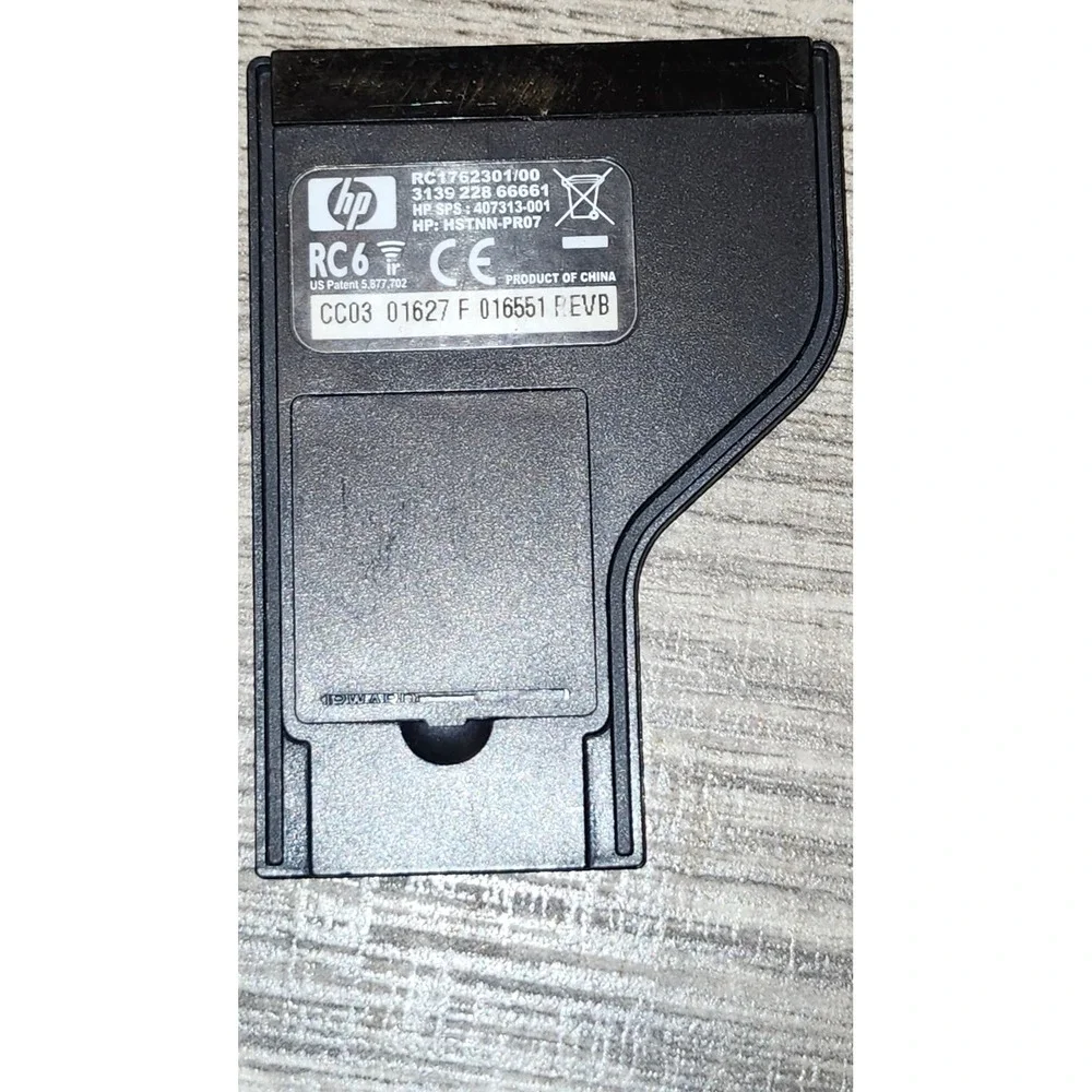 HP Remote Control RC1762301/00 DVD Media Center‎ PC TV